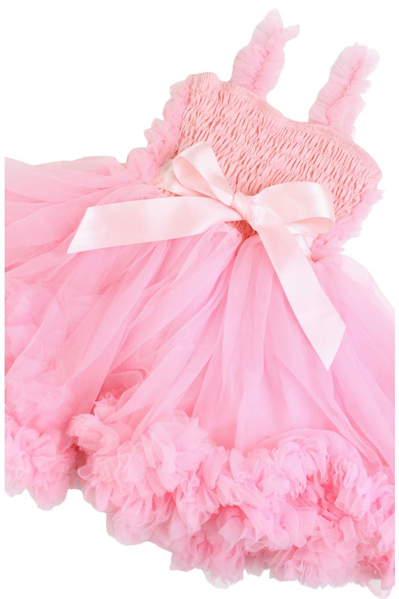 Ruffled Pettidress, Alternate, color, PINK
