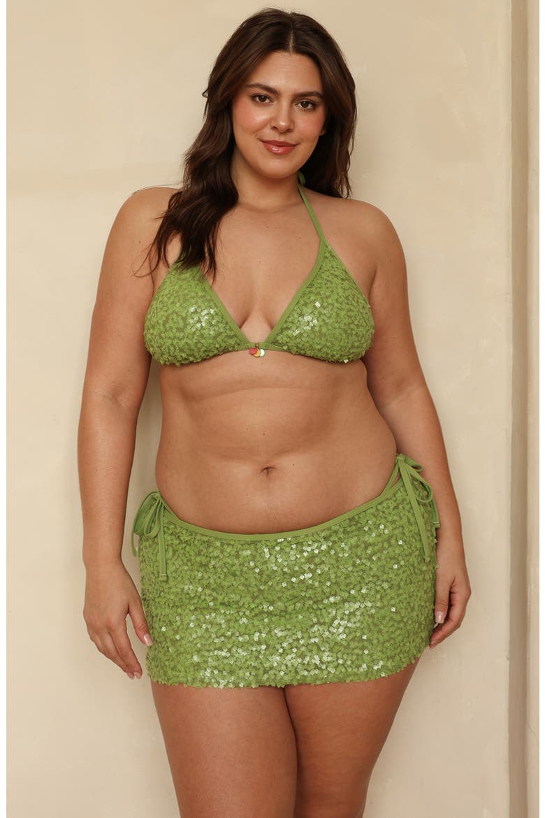 Headliner Mini Skirt, Alternate, color, Moss Green