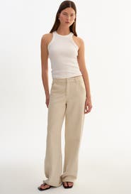 LAMARQUE Taleen | Linen Twill Pants