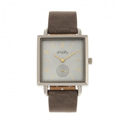 The 5000 Leather-Band Watch