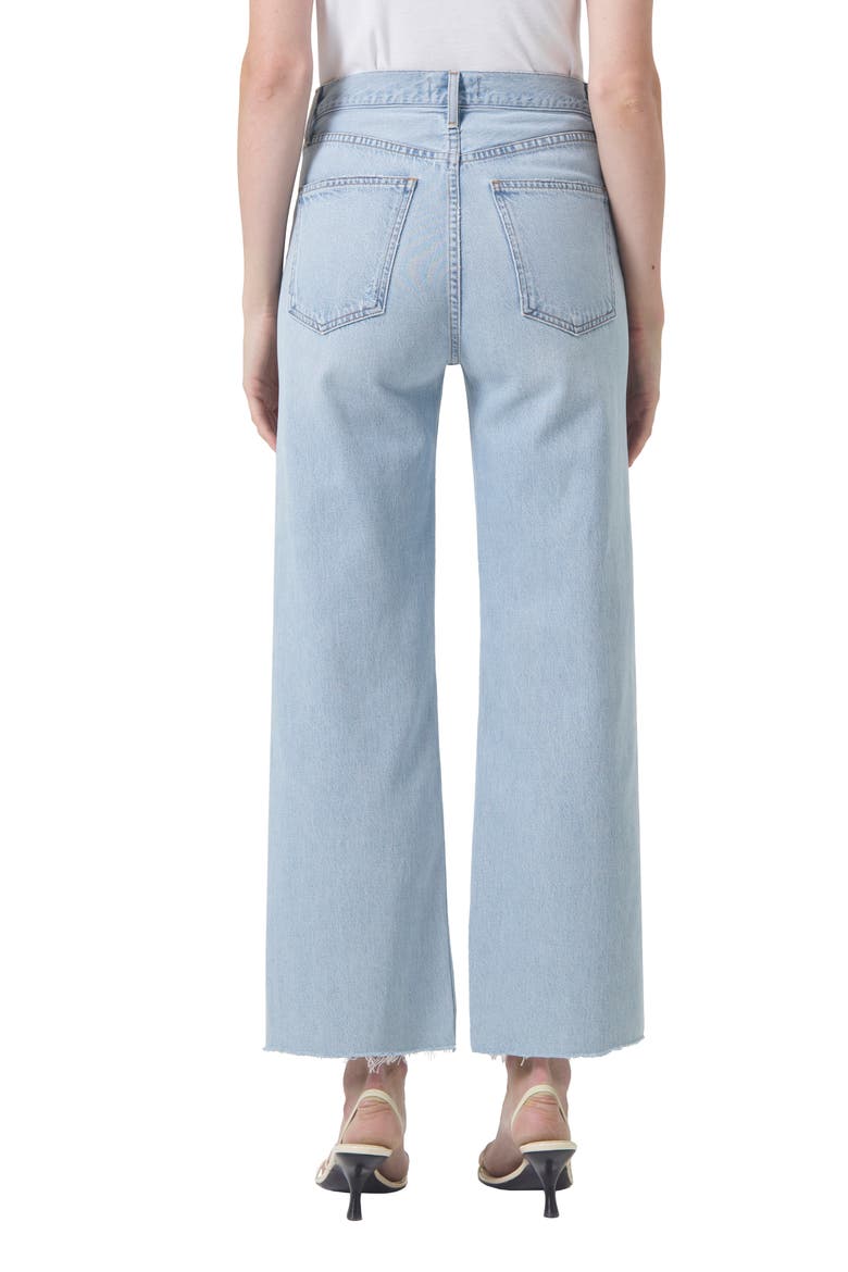 Ren High Waist Wide Leg Jeans, Alternate, color, SMASH