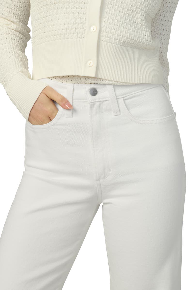 Joe's The Margo Crop Straight Leg Jeans, Alternate, color, White