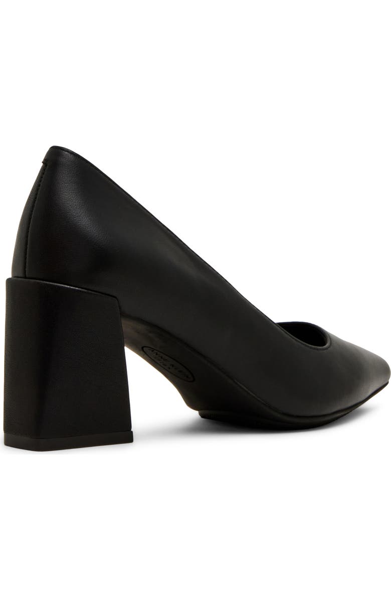 Anne Klein Relena Pointed Toe Pump, Alternate, color, Black Leather
