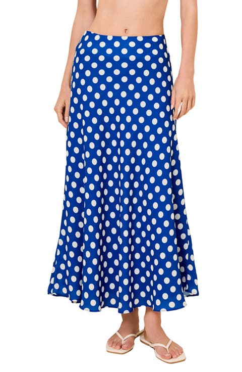 The Selma Dot Maxi Skirt