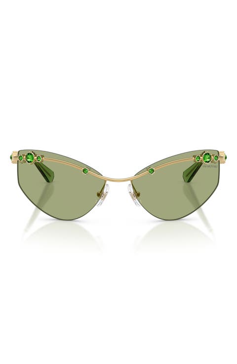 61mm Irregular Sunglasses