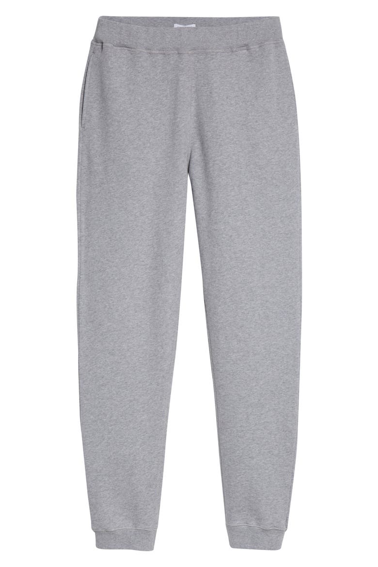 French Terry Jogger Sweatpants, Alternate, color, GREY MELANGE
