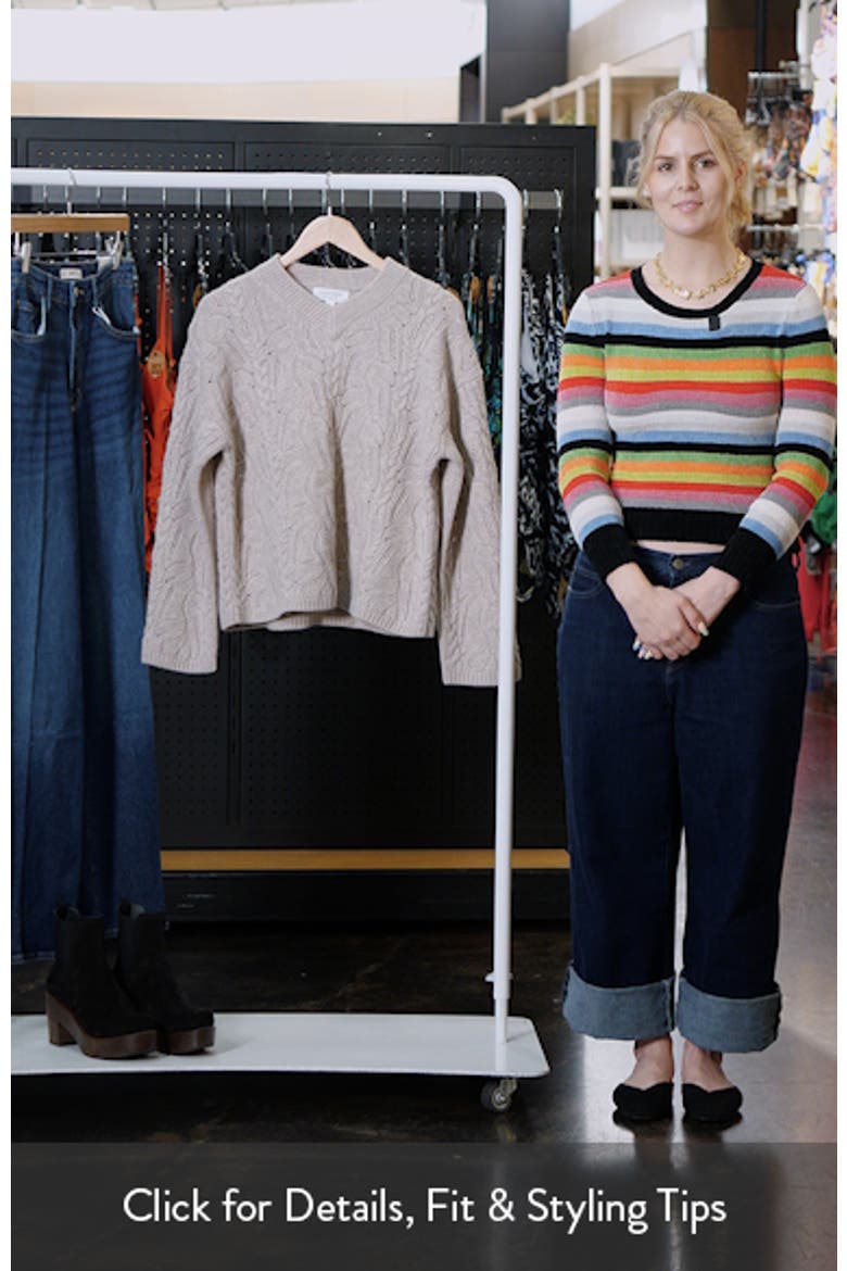 Cable Wool & Cashmere Sweater video
