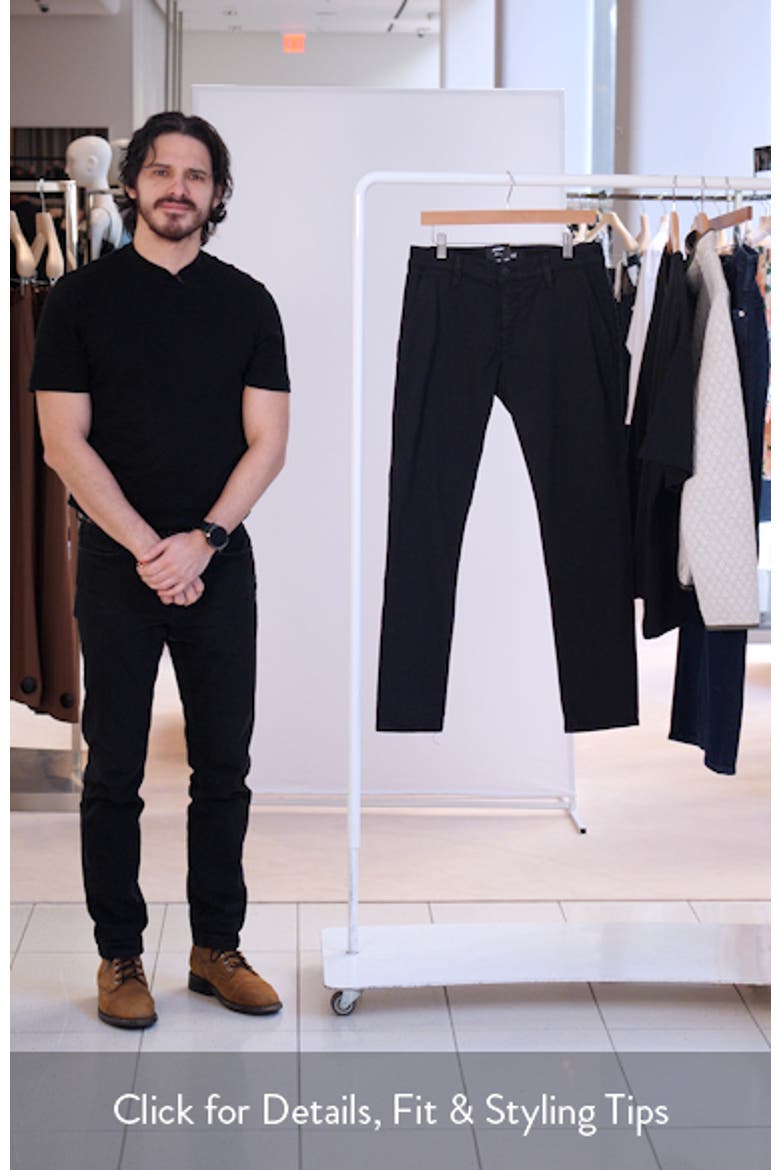 Johnny Slim Fit Twill Chino Pants video