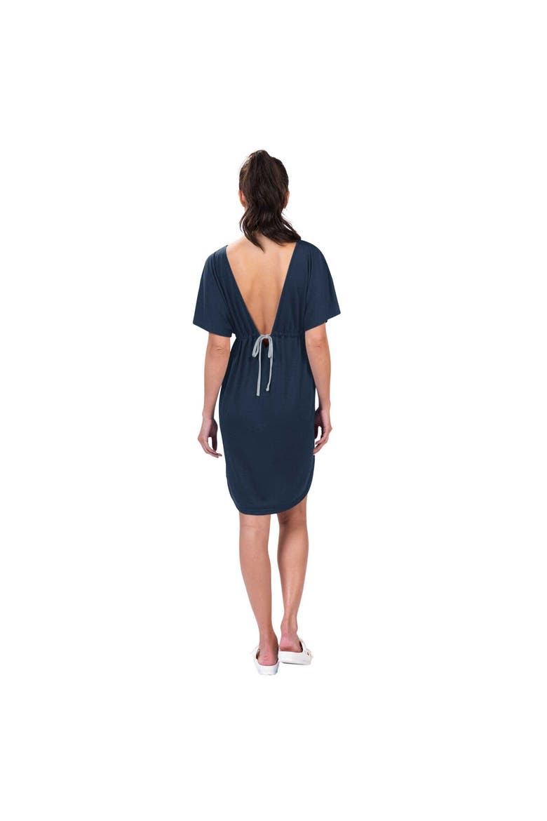 Women's G-III 4Her by Carl Banks Navy Dallas Cowboys Versus Swim Cover-Up, Alternate, color, Navy