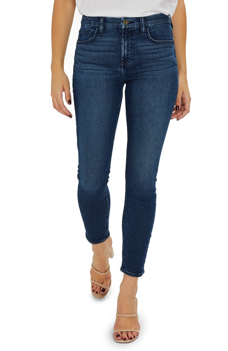 JEN7 by 7 For All Mankind JEN7 High Waist Ankle Skinny Jeans, Main, color,