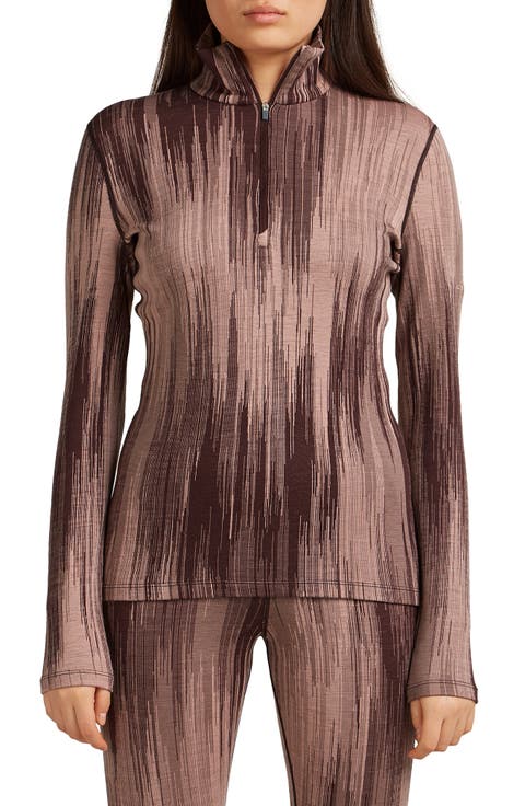 Merino Wool 260 Vertex Half Zip Top