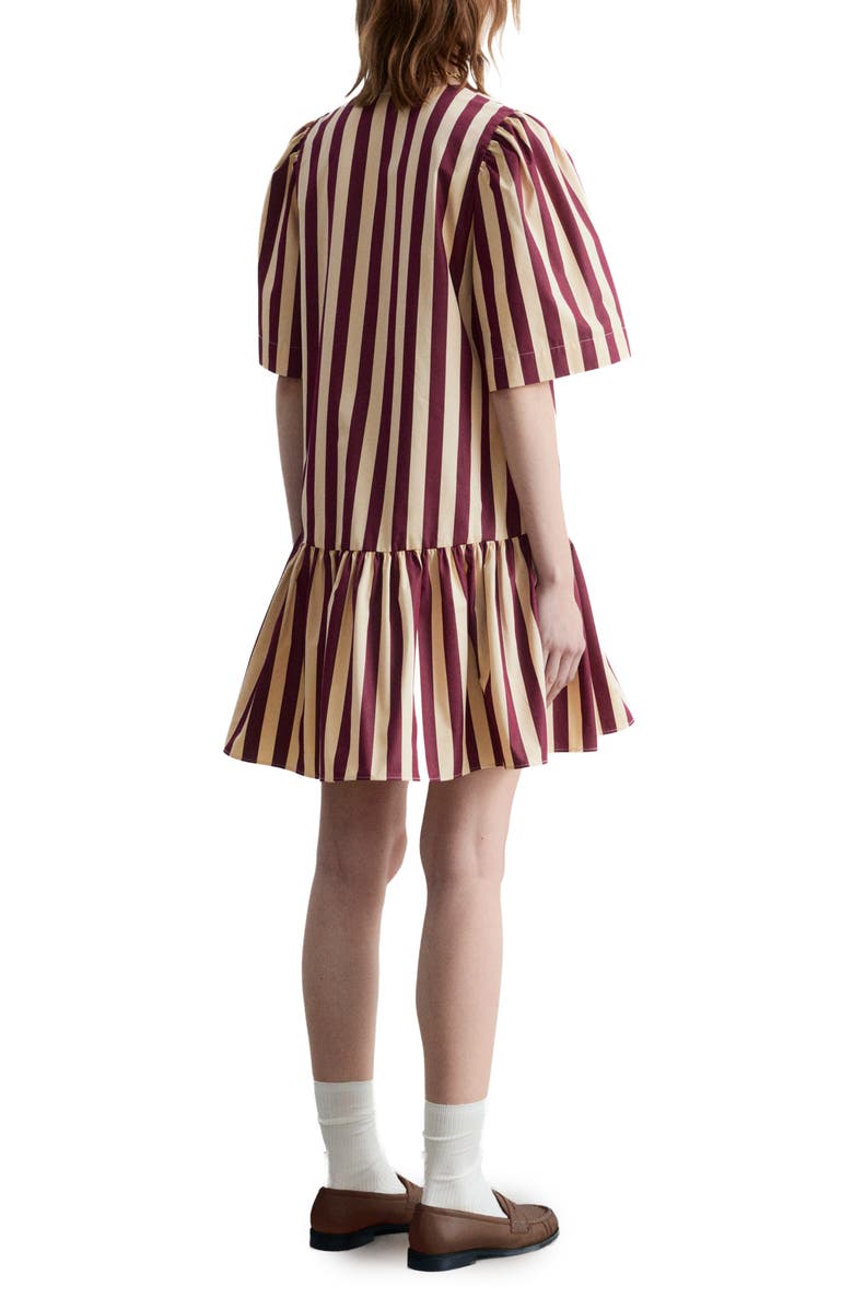 & Other Stories Stripe Cotton Dress, Alternate, color,