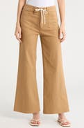 PAIGE Ari Drawstring High Waist Wide Leg Pants