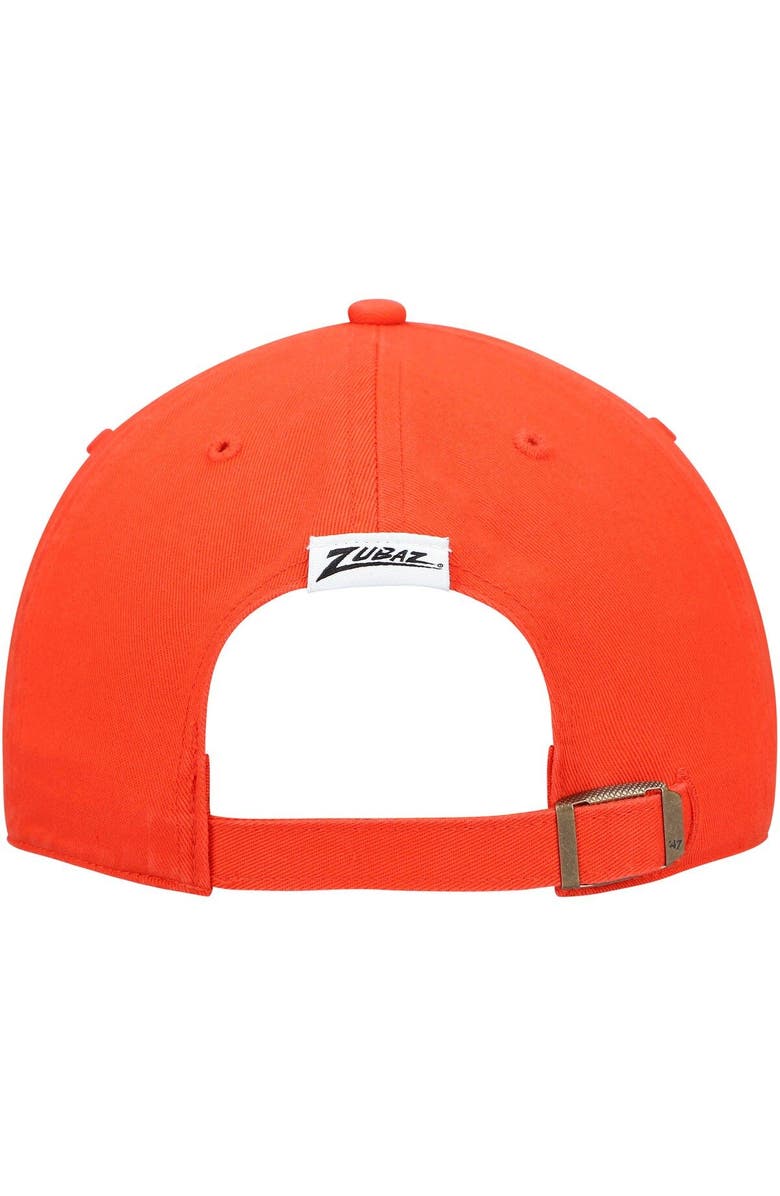 '47 Men's '47 x Zubaz Orange Cleveland Browns Undervisor Clean Up Adjustable Hat, Alternate, color, 