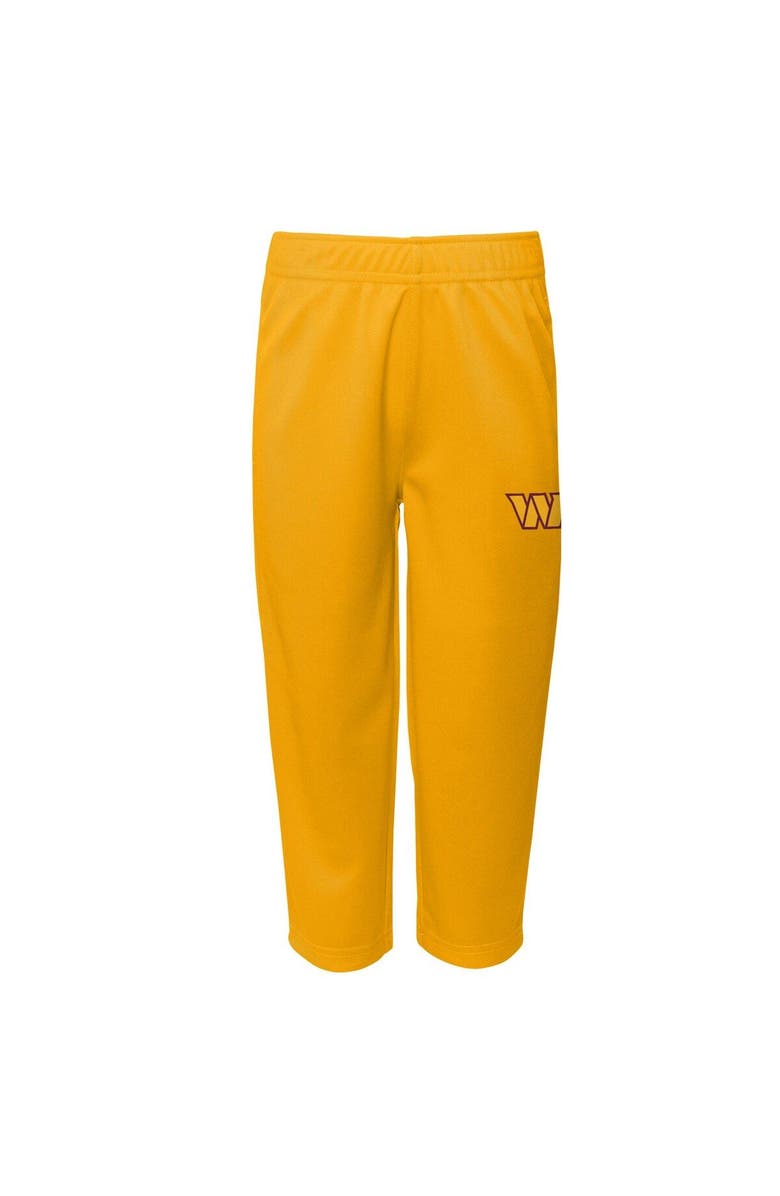 Outerstuff Toddler Burgundy/Gold Washington Commanders Red Zone V-Neck Jersey Top & Pants Set, Alternate, color, 