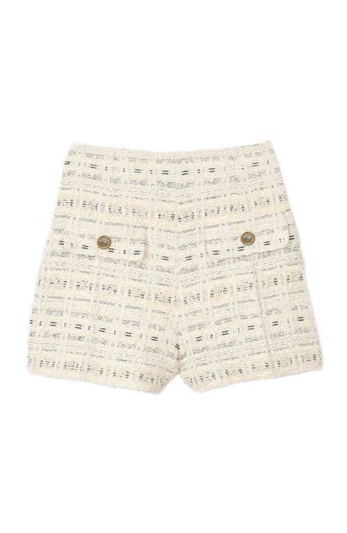 SANDRO SANDRO DECORATIVE TWEED SHORTS 
