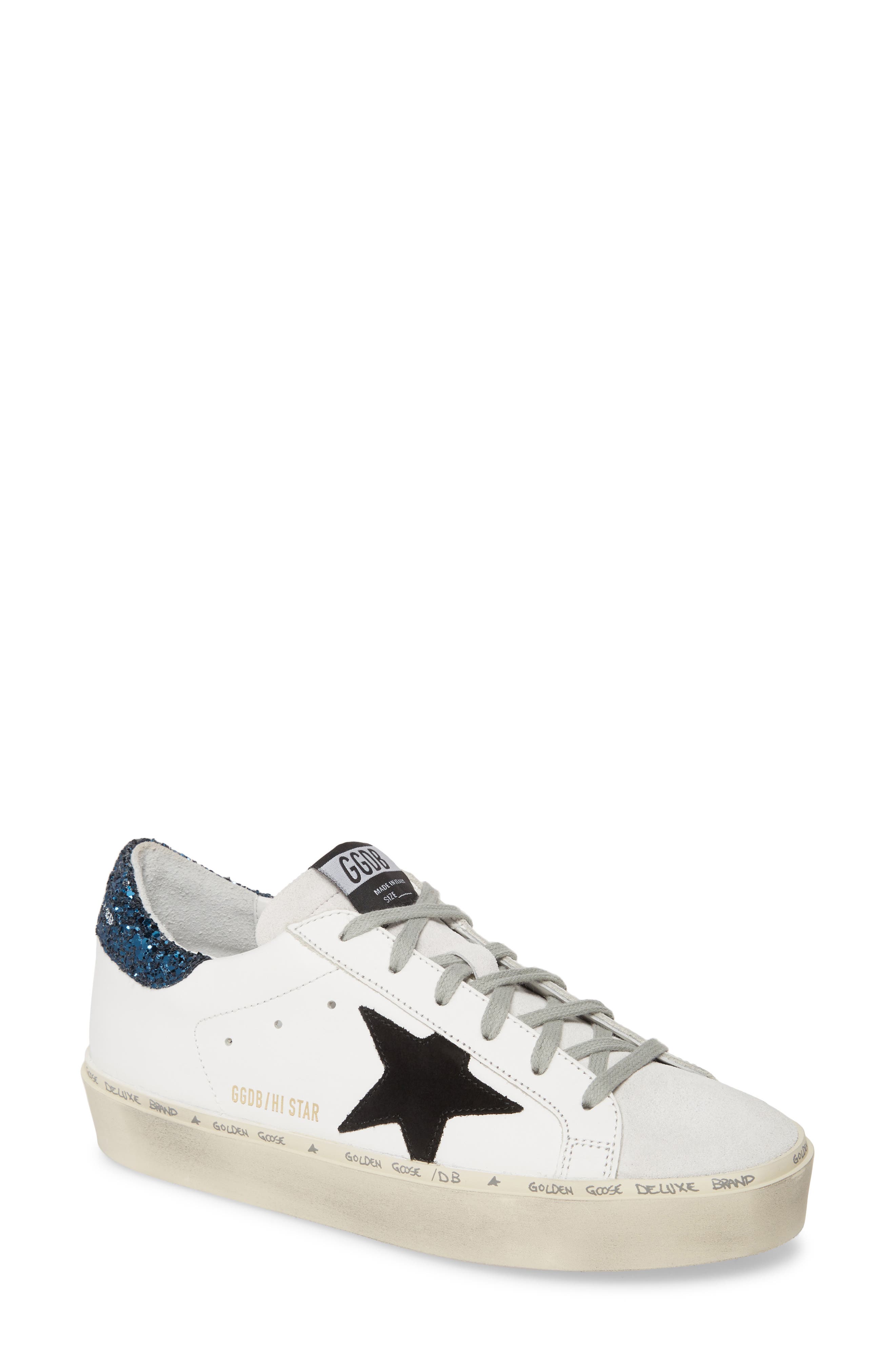 Golden Goose Hi Star Platform Sneaker, Main, color, 