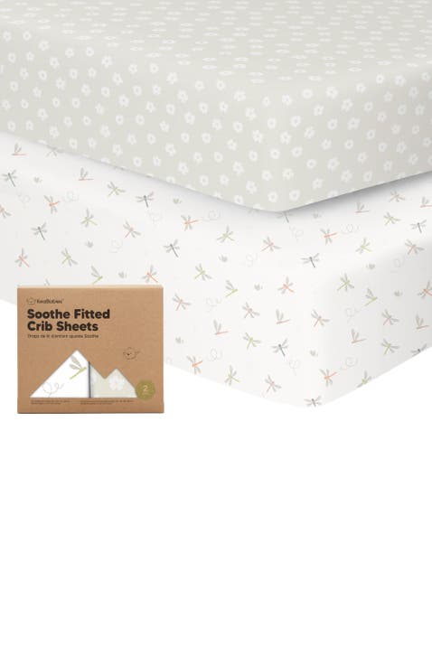 Soothe Fitted Crib Sheet