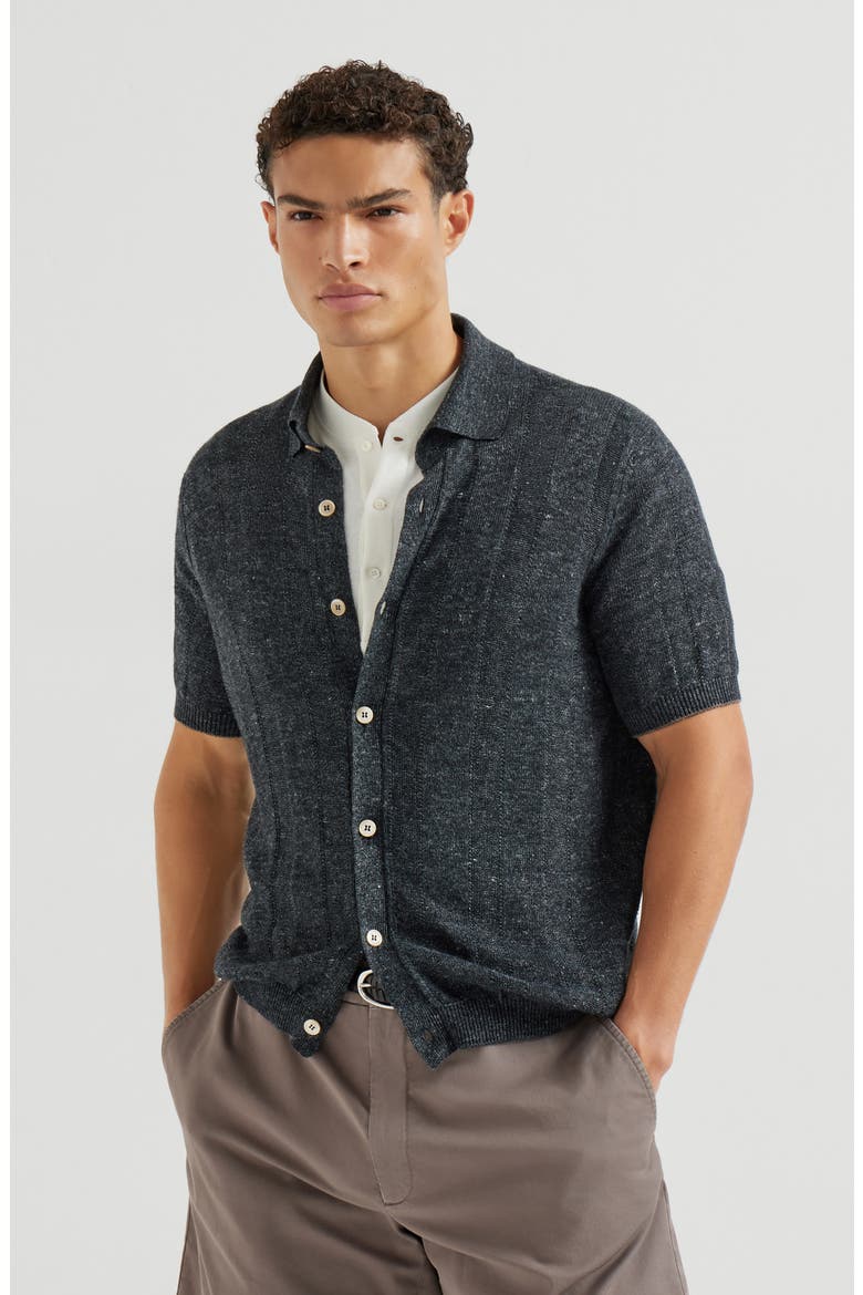 Knit shirt, Main, color, Lignite Grey