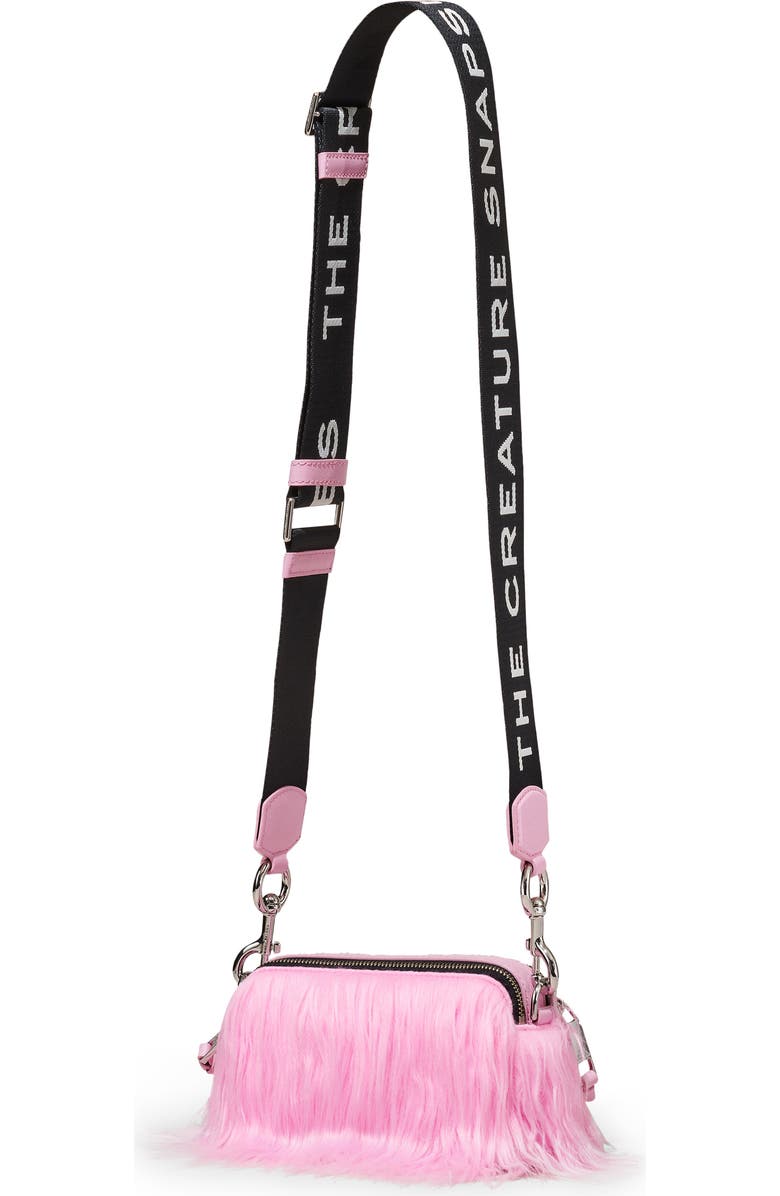 Marc Jacobs Snapshot Faux Fur Crossbody Bag, Alternate, color,