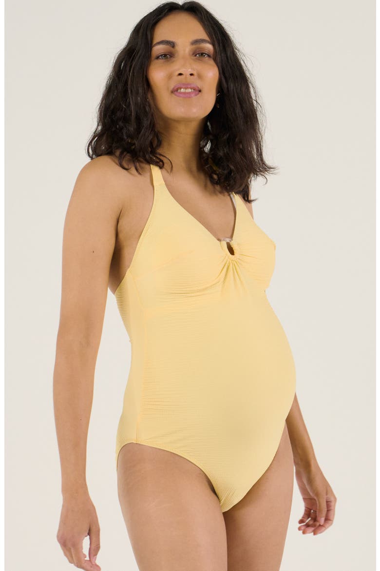 Maternity swimsuit Dolly, Alternate, color, Yellow