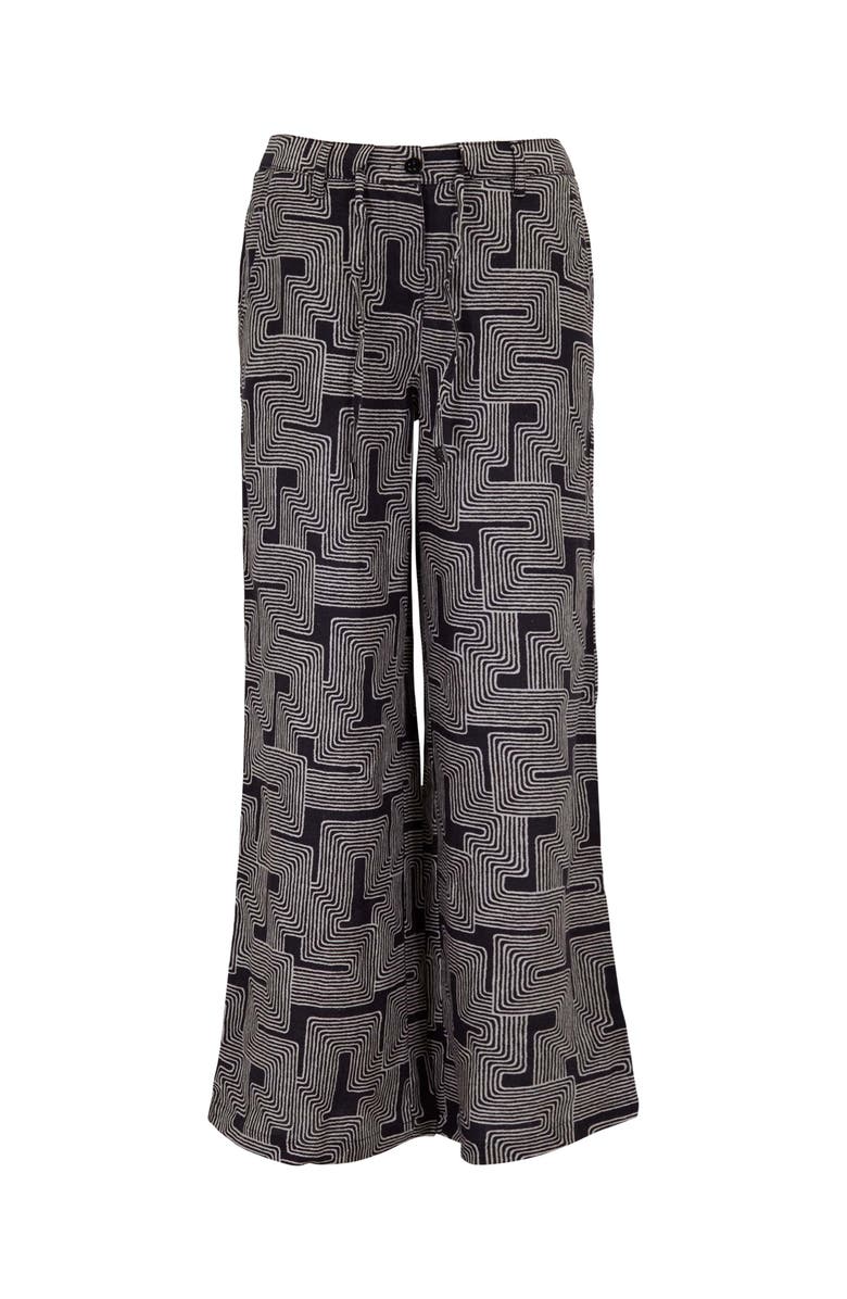 Lords of Harlech Inter Twine Womens Wide-leg Pant, Alternate, color, Inter Twine Black