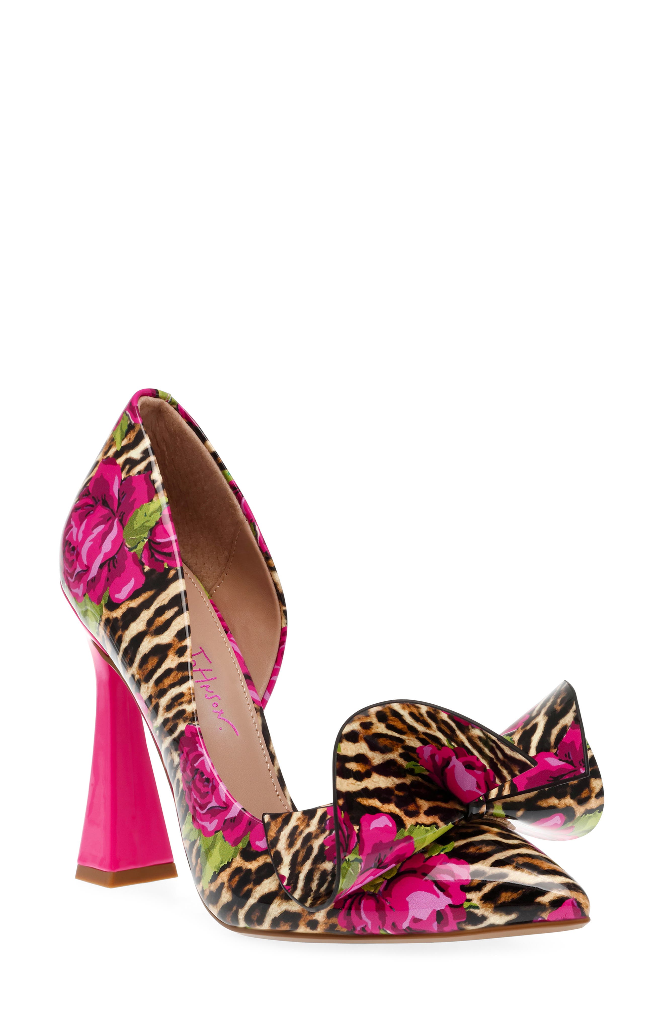 Betsey Johnson Noble Bow Pump, Main, color, 