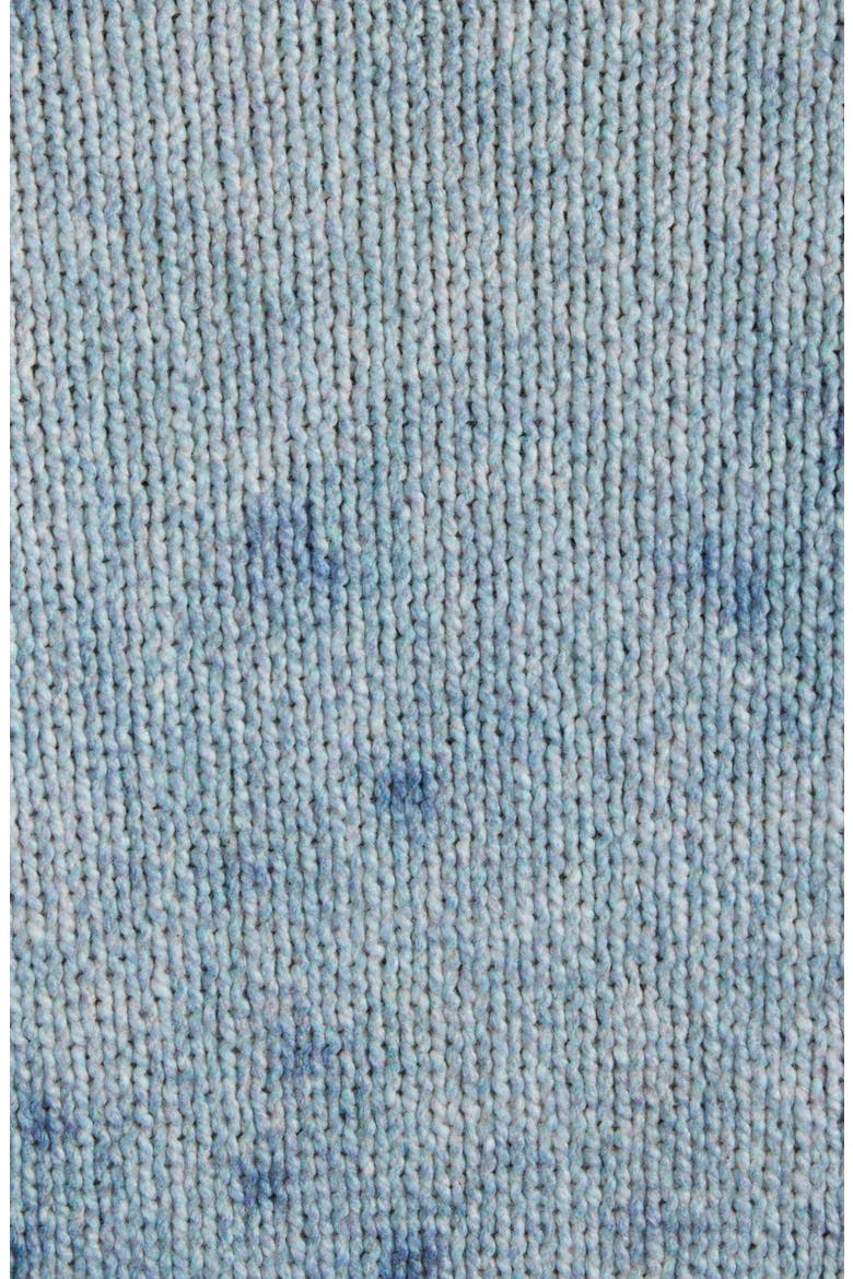 Acid Wash Cotton Sweater, Alternate, color, NAVY/ PALE BLUE