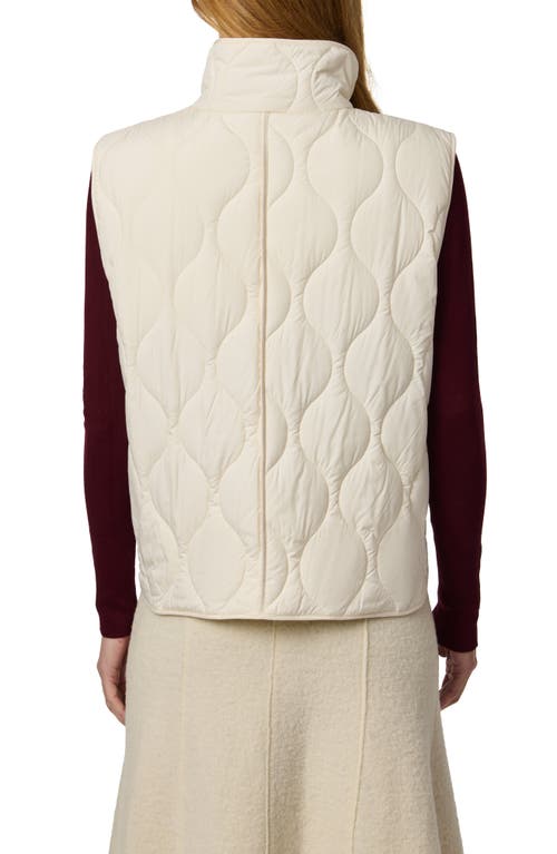 Bernardo Beekman Quilted Puffer Vest In Neutral