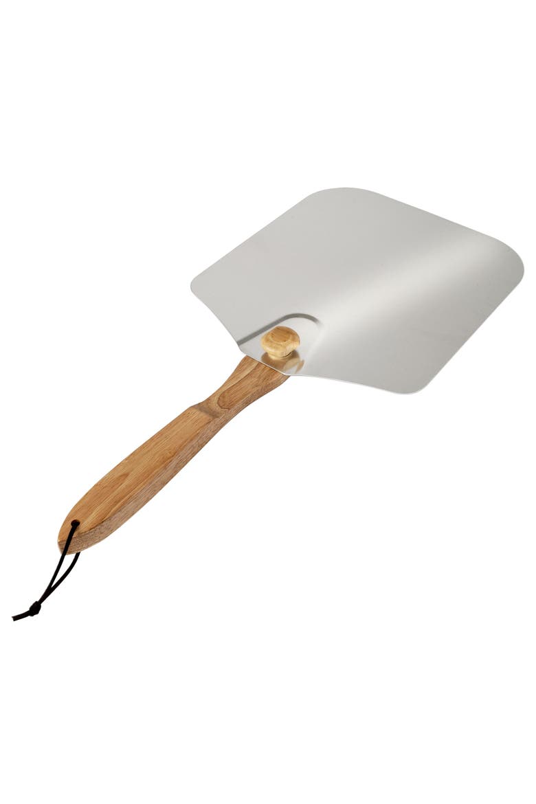 Aluminum Pizza Peel w/ Folding Handle, 12x14-Inch, Main, color, Metallic Silver