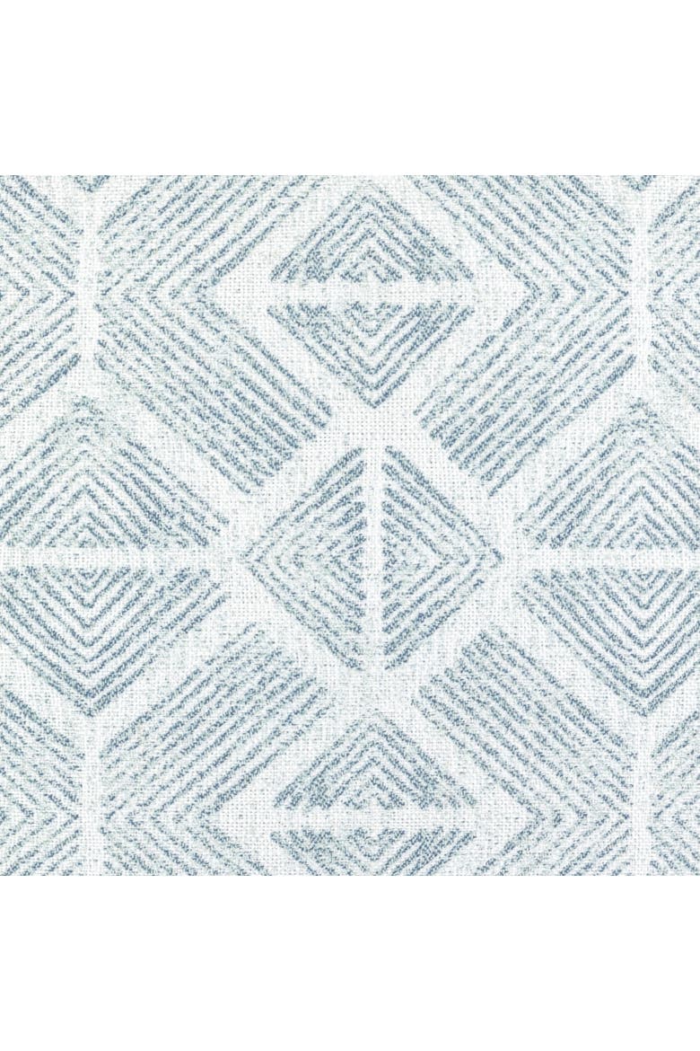Bakuba Indoor & Outdoor Woven Accent Pillow, Alternate, color, Stream