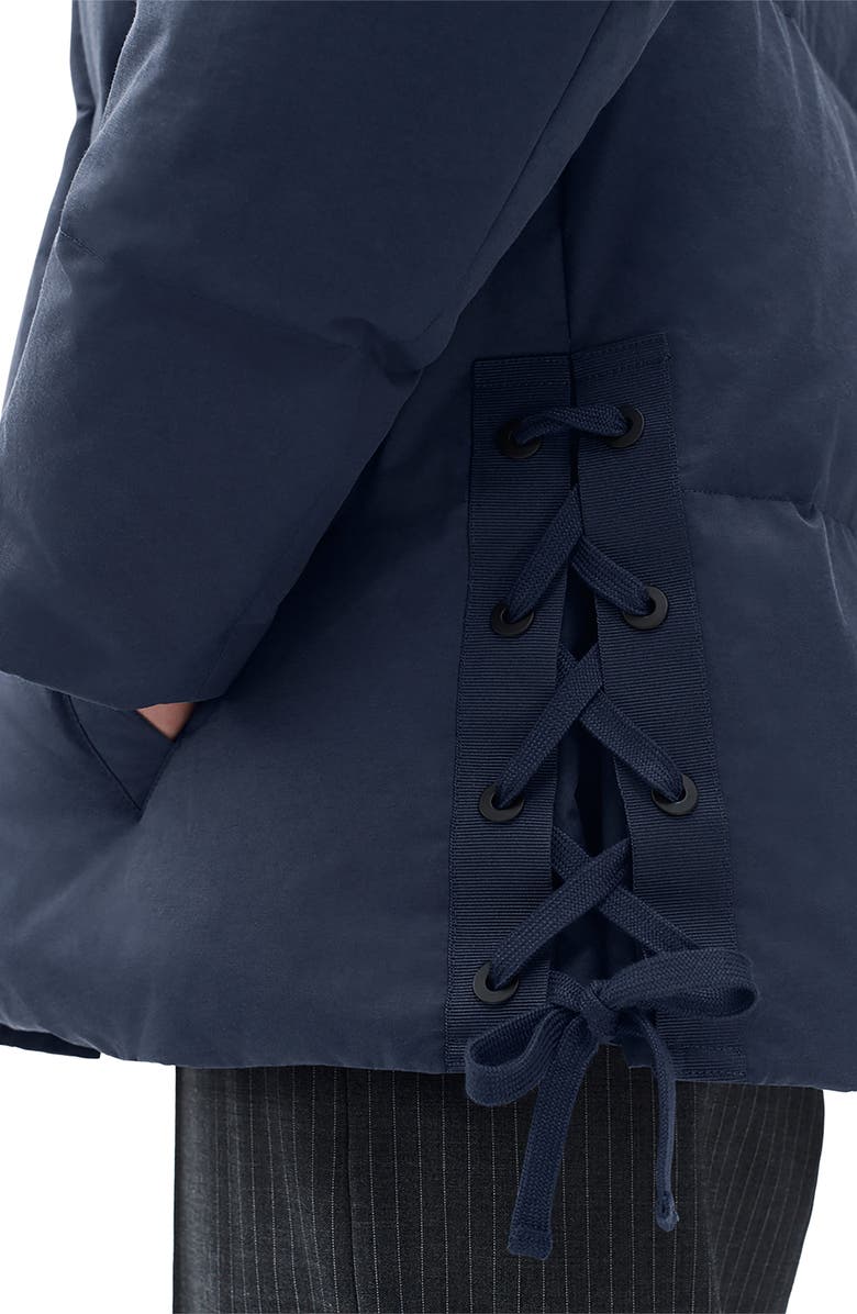 rag & bone Leonard Puffer Jacket, Alternate, color, Navy