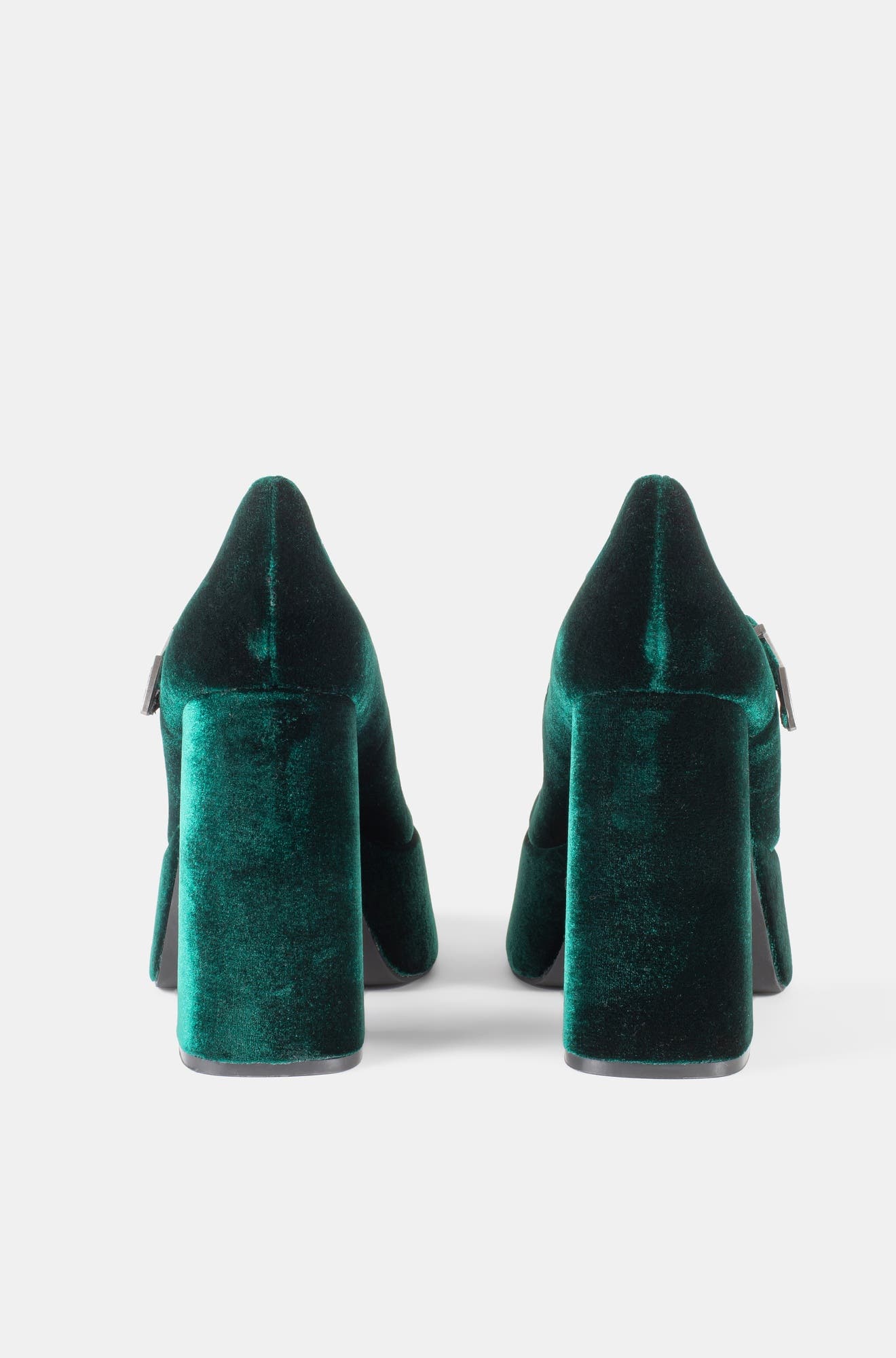 Platform Block Heel, Alternate, color, Green