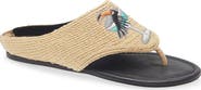 FARM Rio Icons Raffia Flip Flop