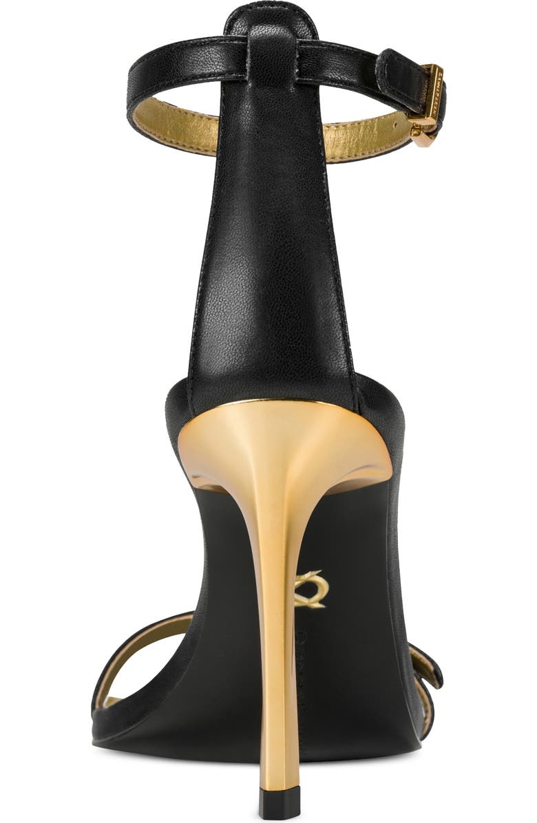 DKNY Pryce Ankle Strap Sandal, Alternate, color, Black