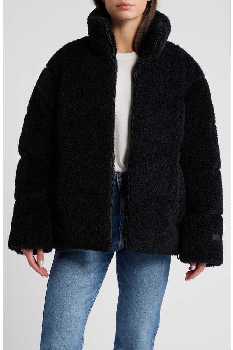 Emmalyn UGGfluff Puffer Jacket, Alternate, color, TAR