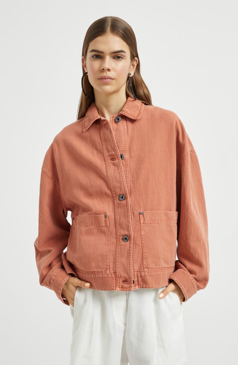 Brunello Cucinelli Jacket with monili, Alternate, color, 