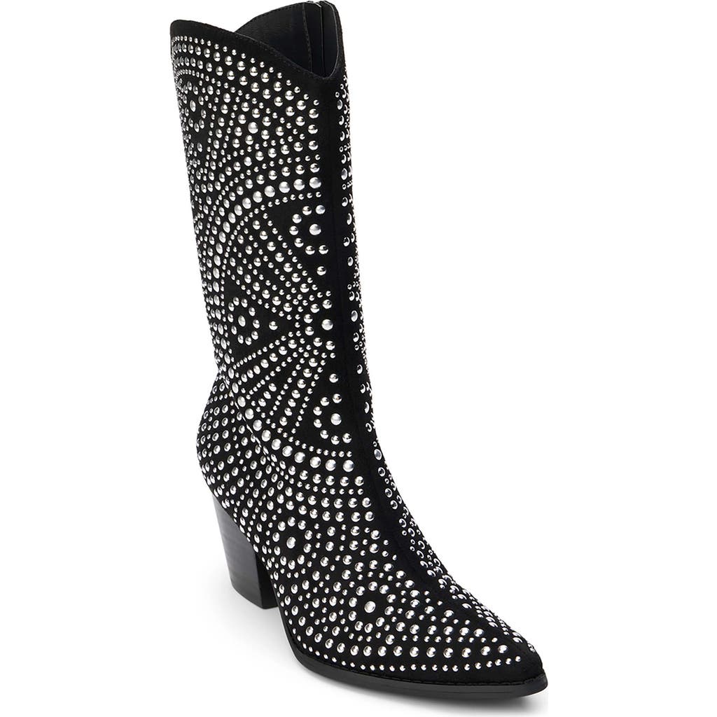 Matisse Twain Studded Western Boot In Black