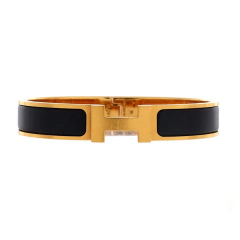 Clic H Bracelet Enamel Narrow