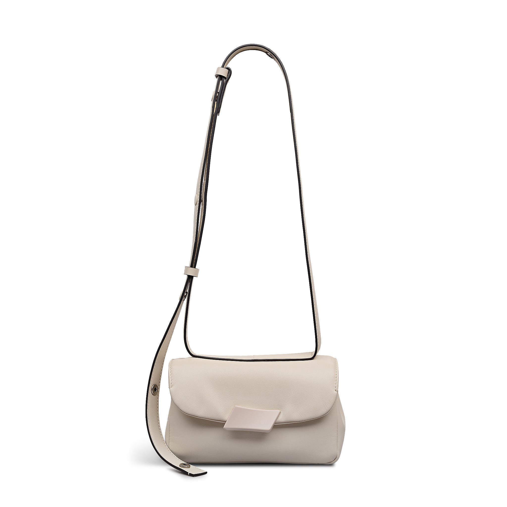 Radley The Belsize - Puffy Small Flapover Shoulder Bag, Main, color, Salt