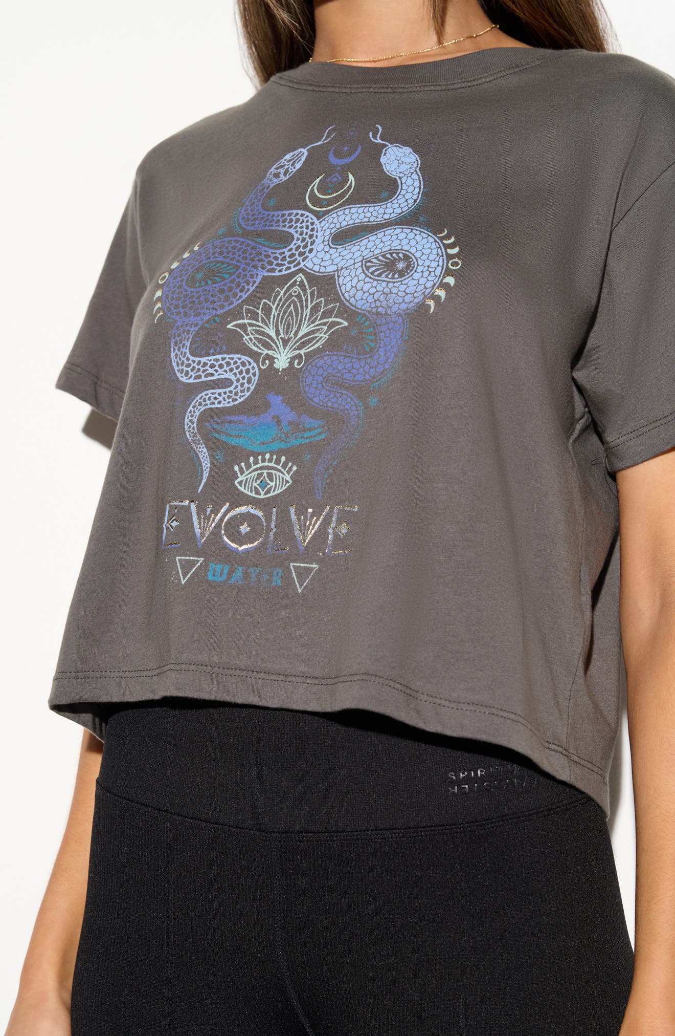 Spiritual Gangster Snake Spirit Mercury Graphic T-Shirt (Women) | Nordstrom