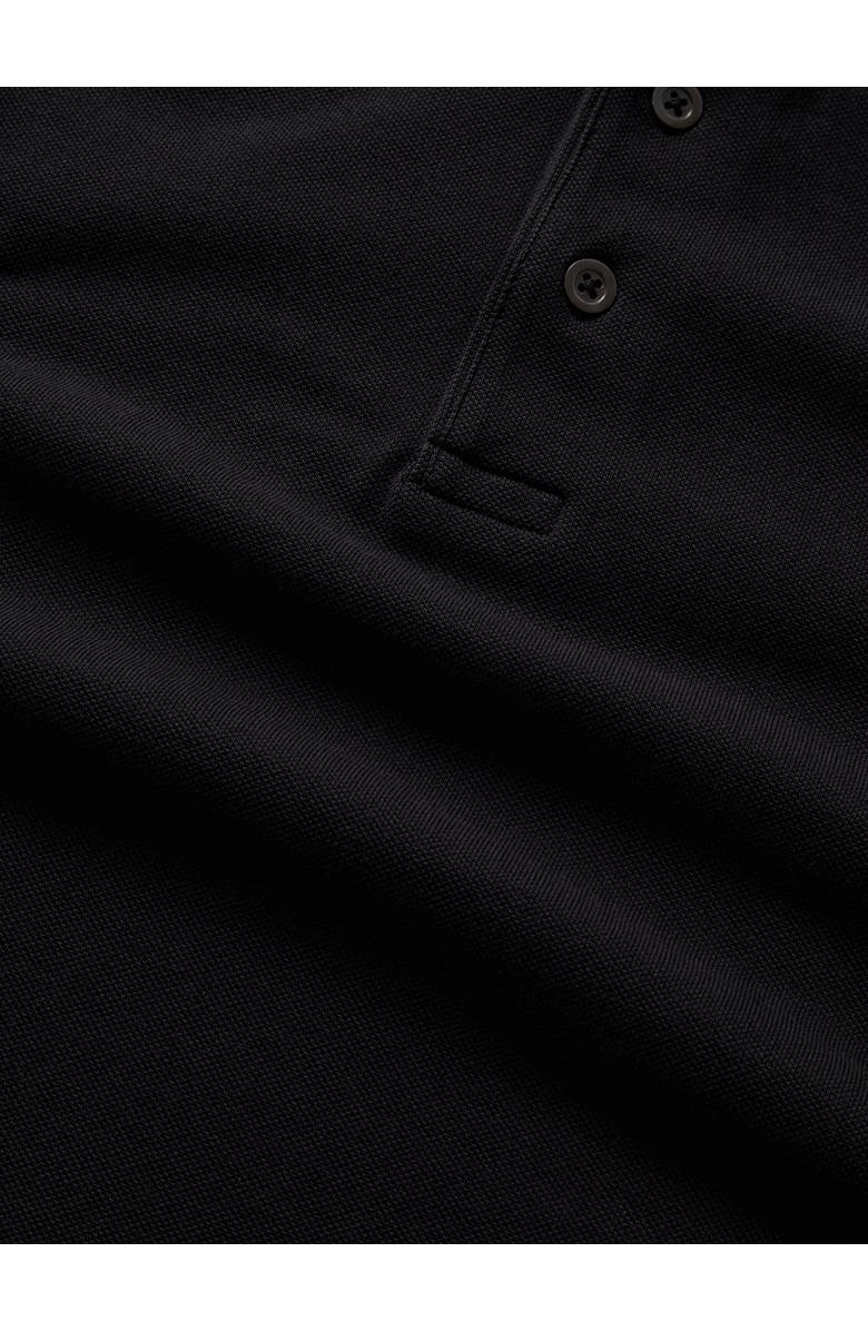 Robert Talbott Walker Short Sleeve Polo, Alternate, color, Black