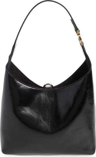 Small Marcie Leather Hobo Bag