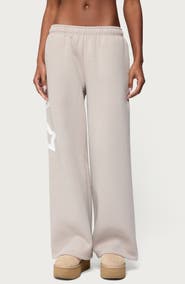 EDIKTED Starly Straight Leg Sweatpants