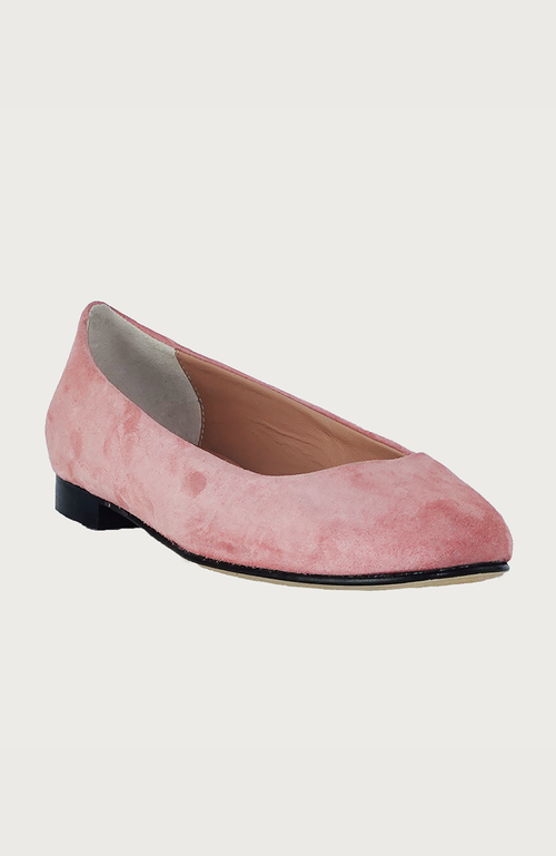 Andrea Carrano Baby Ballet Flat In Pink