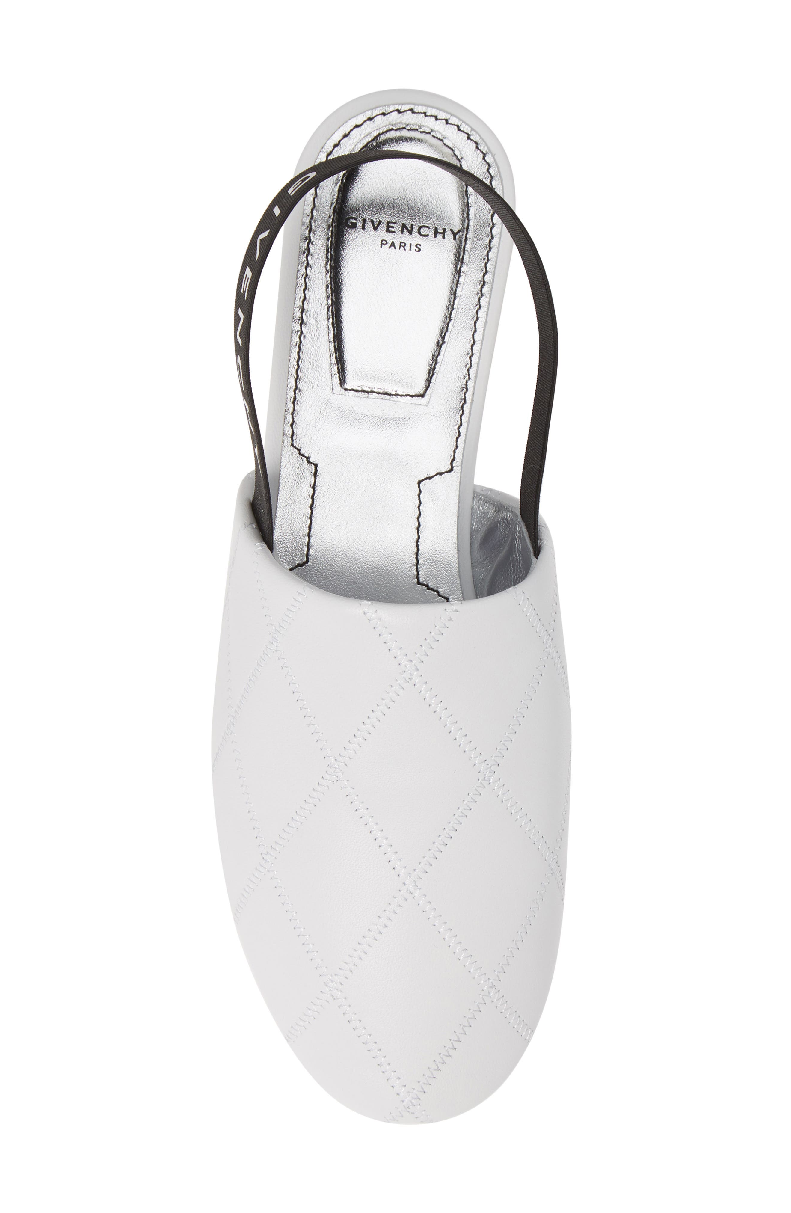 Givenchy Rivington Logo Slingback Flat, Alternate, color, 