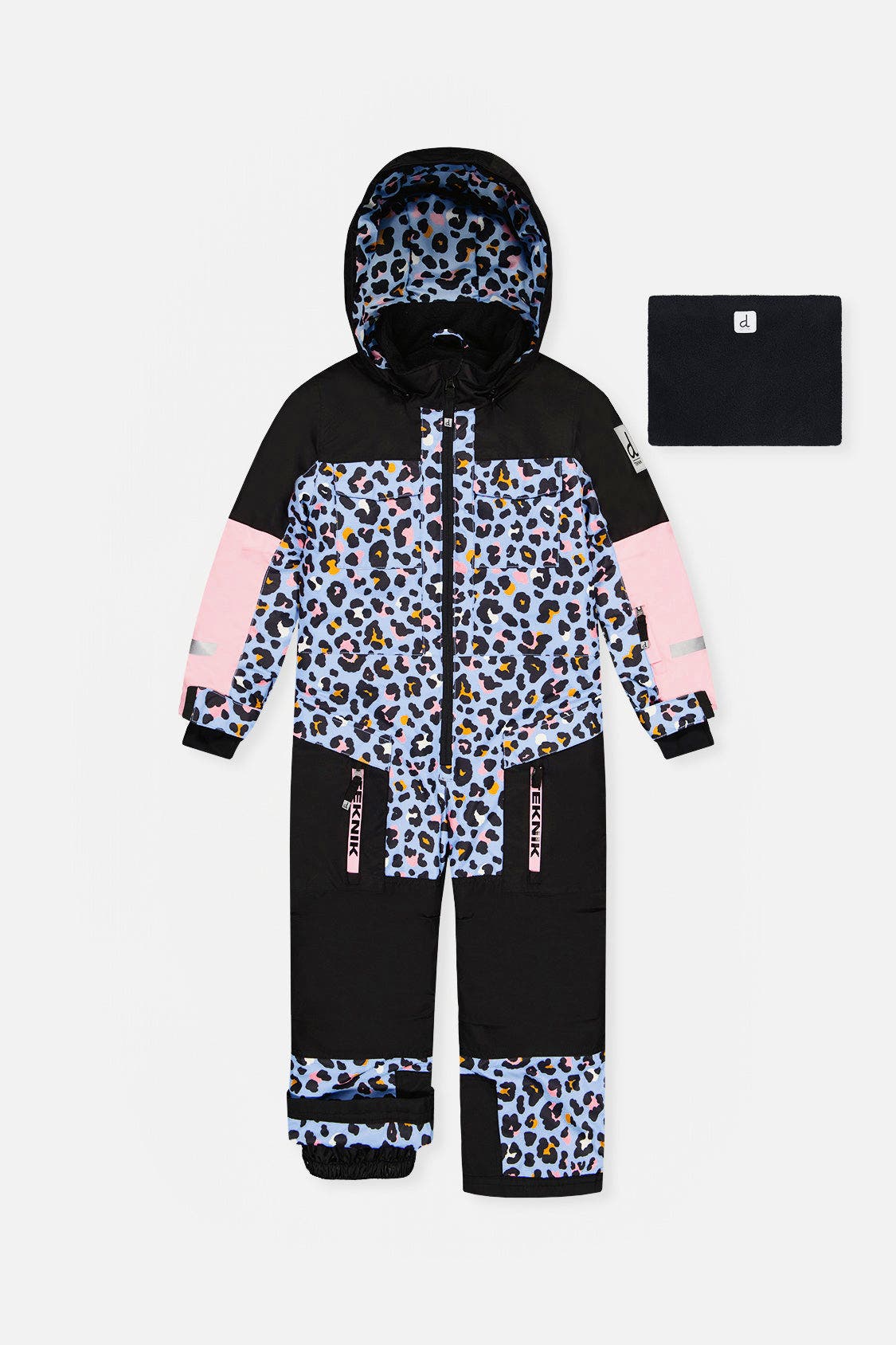 selected Blue Leopard Print
