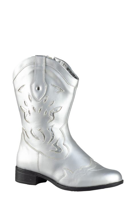 Metallic Western Bootie (Women)