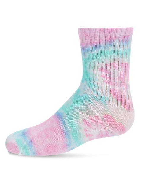 Pastel Tie Dye Kids Crew Sock (Little Kid & Big Kid)