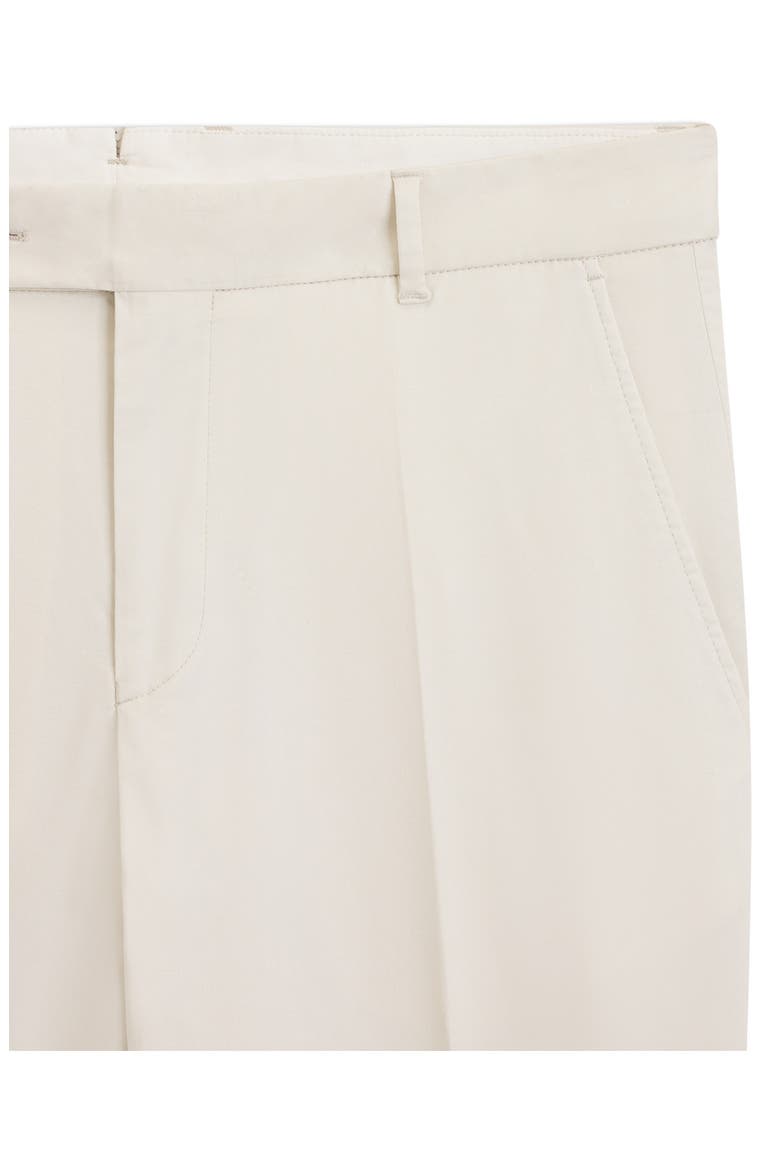 Perin Flat Front Trousers, Alternate, color, OPEN WHTE